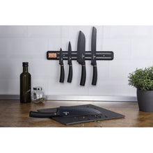 Load image into Gallery viewer, Berlinger Haus 6-Piece Knife Set with Magnetic Hanger - Black Rose
