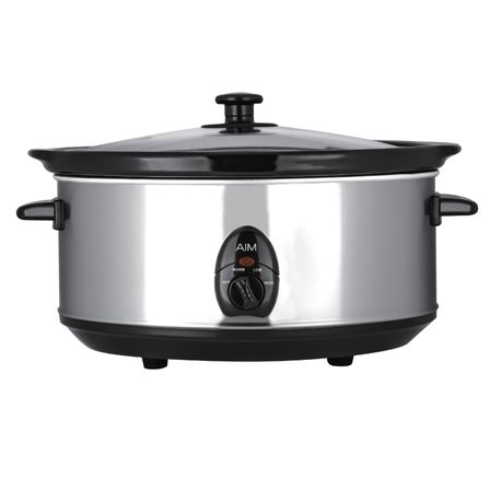 AIM 6,5 Litre Slow Cooker Buy Online in Zimbabwe thedailysale.shop