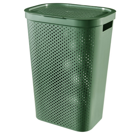 Curver By Keter Infinity Laundry Hamper With Dots - Green Buy Online in Zimbabwe thedailysale.shop