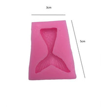 Load image into Gallery viewer, Silicone Mermaid Tail Fondant Mould
