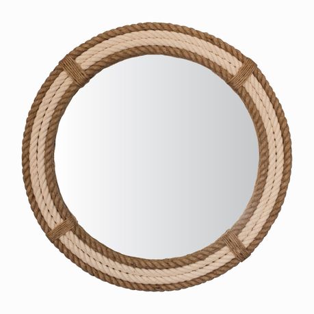 Nautical Round Rope Mirror