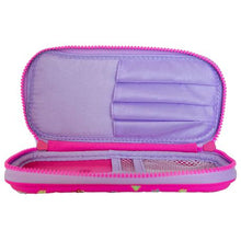 Load image into Gallery viewer, Skylar Scented Pink Lama Hard Shell Pencil Case Double Zip
