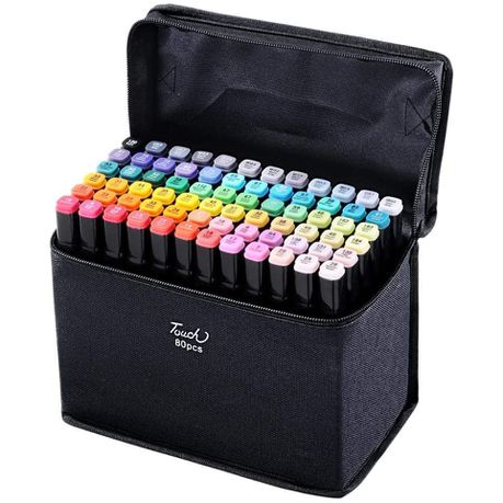 Oil-Based Thick Colouring Marker Pen Set-80pcs Buy Online in Zimbabwe thedailysale.shop