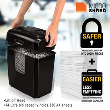 Load image into Gallery viewer, Fellowes Powershred 8Mc Micro-Cut Shredder
