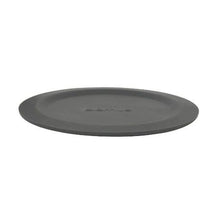 Load image into Gallery viewer, Blomus Coaster Set Round in Black-Grey Silicone with Holder LARETO 6 Pieces
