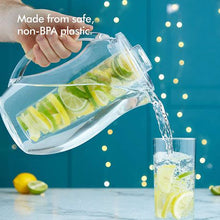 Load image into Gallery viewer, 2 Ltr Transparent Pitcher with Ice &amp; Fruit Infuser Cores - SGN1492
