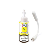 Load image into Gallery viewer, Universal Ink Compatible For Brother Tank Printers- Yellow 100ML
