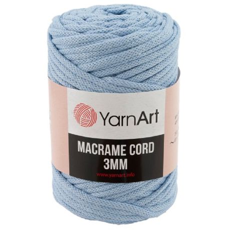 YarnArt Macrame Cord 3MM 250g Pack of 4 - Light Blue - 760 Buy Online in Zimbabwe thedailysale.shop