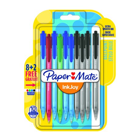 PAPER MATE InkJoy 100 Retractable 8+2