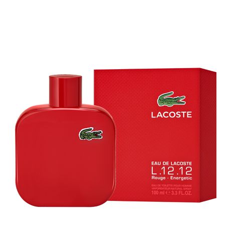 Lacoste L.12.12 Rouge Pour Lui Eau de Toilette 100ml (Parallel Import)