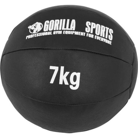 GORILLA SPORTS SA - Leather Style Medicine Ball 7KG Buy Online in Zimbabwe thedailysale.shop