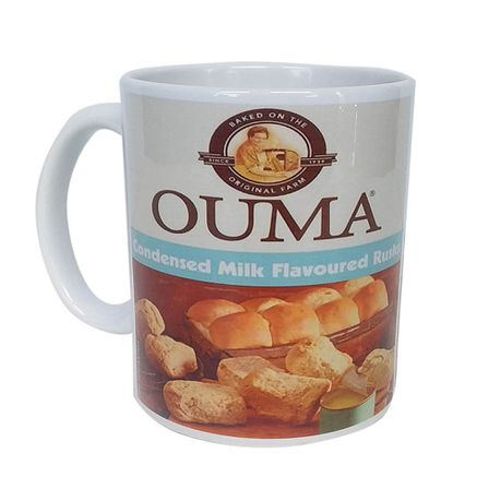 Vintage `Kitchen Tin` Coffee Mug - Ouma Rusks Mug Buy Online in Zimbabwe thedailysale.shop