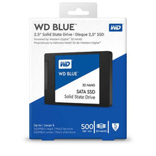 Load image into Gallery viewer, Western Digital® Blue 2.5 500GB SATA3 3D NAND Solid State Drive
