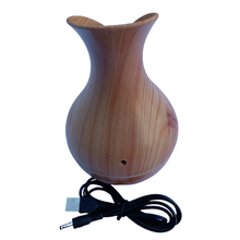 Load image into Gallery viewer, Wooden LED Humidifying Lamp
