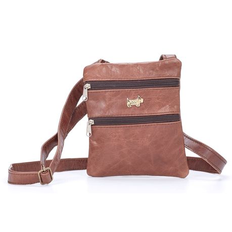 Brad Scott Bianca Leather Sling Crossbody Buy Online in Zimbabwe thedailysale.shop