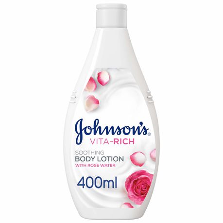 JOHNSON'S, Body Lotion, Vita-Rich, Soothing, 400ml Buy Online in Zimbabwe thedailysale.shop