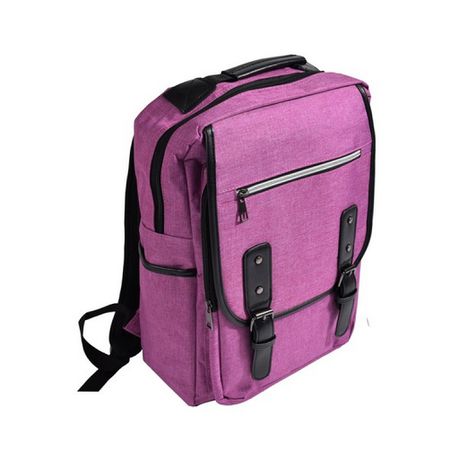 Marco Heritage Laptop Backpack - Pink Buy Online in Zimbabwe thedailysale.shop