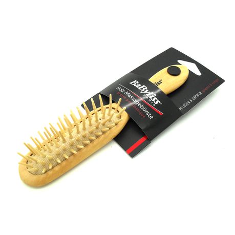 BaByliss Mini Wooden Bristle Massage Hair Brush for Children or Small Girl Buy Online in Zimbabwe thedailysale.shop