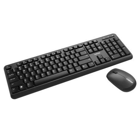 Canyon Wireless Combo Set - Wireless 104 keys Keyboard and Wireless Mouse Buy Online in Zimbabwe thedailysale.shop