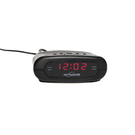 Ultra-Link Digital FM Alarm Clock Radio-2 Alarm Stereo Sound Buy Online in Zimbabwe thedailysale.shop