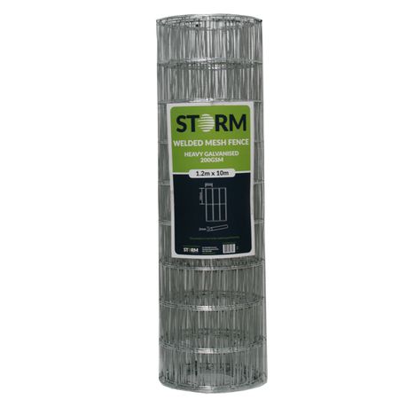 Storm Welded Mesh Fencing - 1.2m x 10m Roll - 50x100mm Aperture