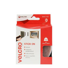 Load image into Gallery viewer, Velcro Stick On, Tape, Hook &amp; Loop - White
