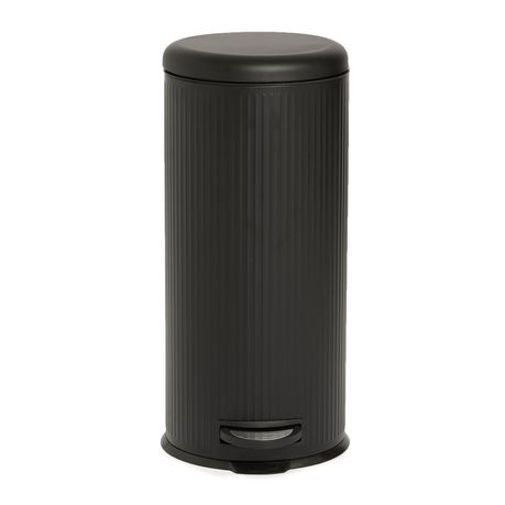 George & Mason - 30 Litre Soft Close Pedal Bin - Black