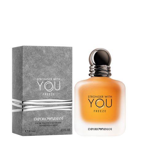 Emporio Armani Stronger With You Freeze Pour Homme Men Edt 50 Ml Buy Online in Zimbabwe thedailysale.shop