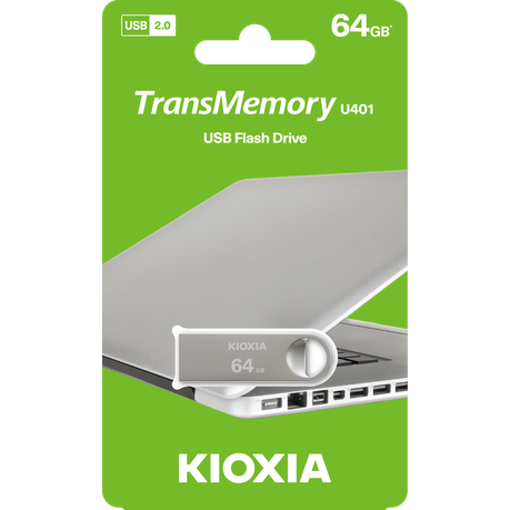 Kioxia , 64gb, 2.0 ,Metal USB, Works With Windows & Mac Buy Online in Zimbabwe thedailysale.shop