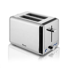 Load image into Gallery viewer, Swan Classic 2 Slice Stainless Steel Toaster
