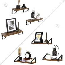 Load image into Gallery viewer, Floating Display Shelf Set - 3 shelves
