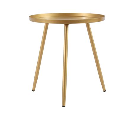 Zoco & Mii - Gold Contemporary Style Coffee Table Side Table