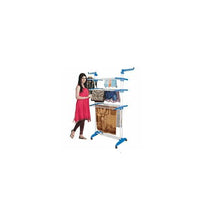 Load image into Gallery viewer, 3 Layer Drying Rack - Layered Clothes Hanger - Blue
