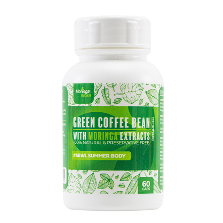 Moringa Woke Green Coffee Bean 60 Capsules Buy Online in Zimbabwe thedailysale.shop