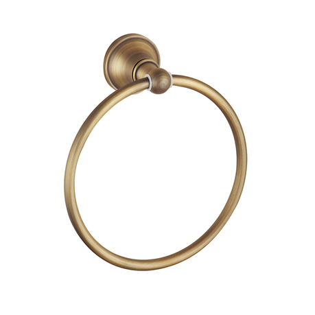 Trendy Taps Premium Wall Mounted / Bathroom Brass / Single / Towel Ring Buy Online in Zimbabwe thedailysale.shop