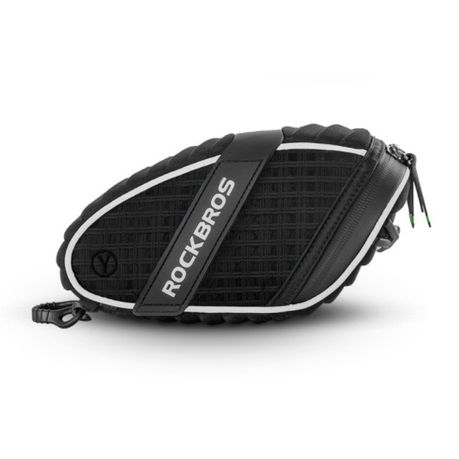 Rockbros Bicycle Seat Bag - 1.5L - Black Buy Online in Zimbabwe thedailysale.shop