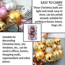 Load image into Gallery viewer, Home Crafts 34 Pc Christmas Décor Set (Pink)
