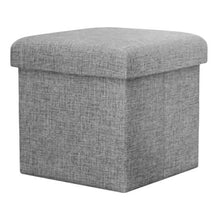 Load image into Gallery viewer, Urban Lifestyle Trend Storage Stool – Large - Grey
