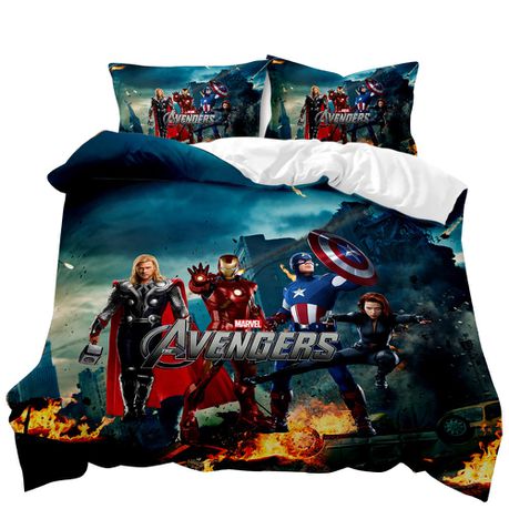 Avengers / Ultron 3D Printed Double Bed Duvet Cover Set Buy Online in Zimbabwe thedailysale.shop