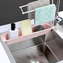 Load image into Gallery viewer, Fine Living Telescopic Storage Drainage Basket - Pink
