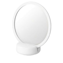 Load image into Gallery viewer, Blomus Cosmetic Mirror with 5x Magnification and Removeable Base White SONO
