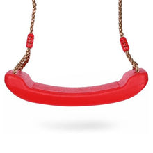 Load image into Gallery viewer, Swing Seat with Rope Length Adjustable Red
