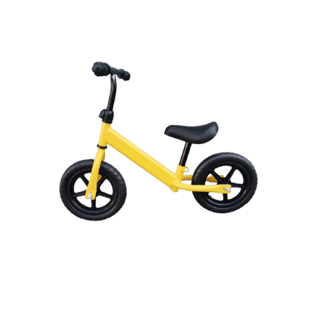 Kids Funky Balance Bike With Adjustable Seat - Yellow Buy Online in Zimbabwe thedailysale.shop