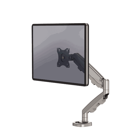 Fellowes Eppa™ Single Monitor Arm (Silver) Buy Online in Zimbabwe thedailysale.shop