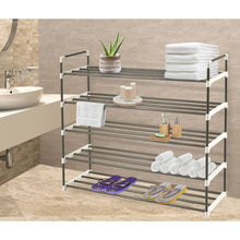 Load image into Gallery viewer, Knight 5 Tier Heavy Duty Metal Shoe Rack Holder Organiser Multi Purpose
