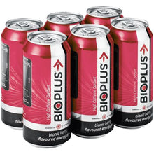 Load image into Gallery viewer, Bioplus Energy Drink Bionic Berry - 6 x 440ml
