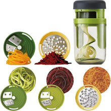 Load image into Gallery viewer, 3-in-1 Hand-held Vegetable Spiral Slicer
