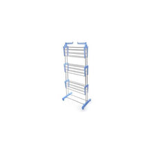 Load image into Gallery viewer, 3 Layer Drying Rack - Layered Clothes Hanger - Blue
