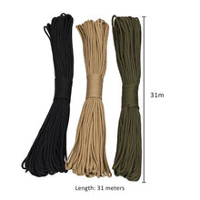 Load image into Gallery viewer, 9 Core 31m Outdoor Multifunctional Rope - 3 Pack
