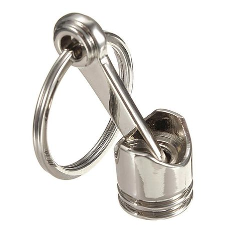 Piston Keyring - Silver